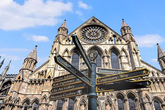 Nearby historic York