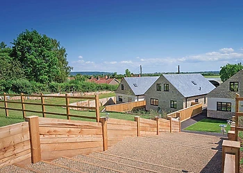 The park setting<br />