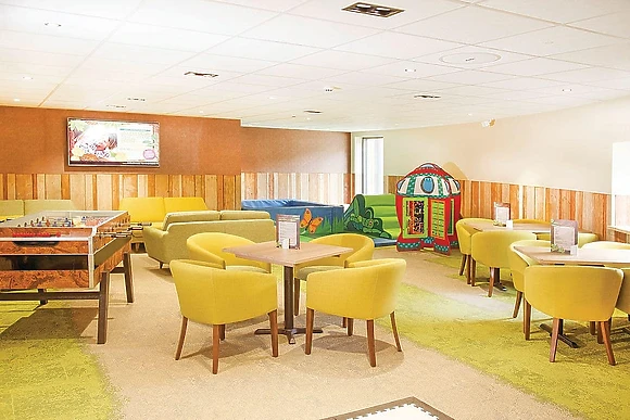 Indoor interactive play area
