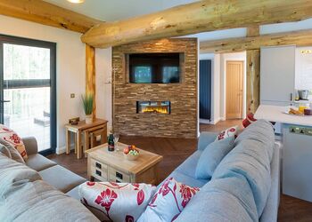 Primrose Treehouse - Woodland Park Lodges, Ellesmere