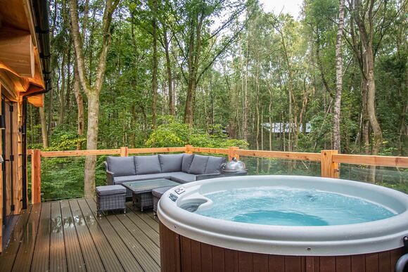 Snowdrop Treehouse - Woodland Park Lodges, Ellesmere