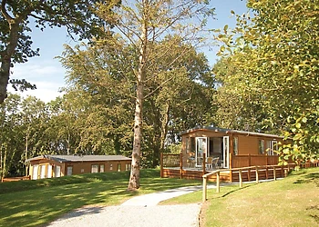 The park setting