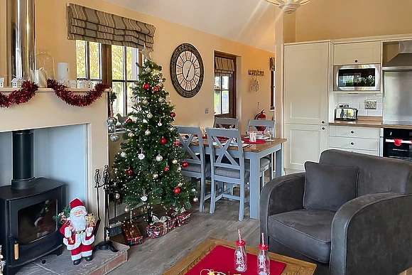 Christmas Cabin - Willow Pastures Country Park, Skirlaugh, Nr Hull