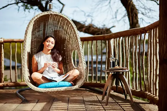 Relax in the natural park setting