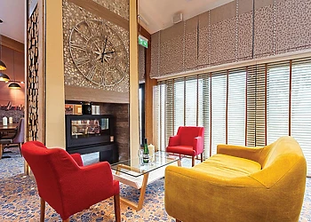 Indulge in the restaurant at neighbouring sister resort Woodside Bay Lodge Retreat