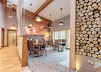 Indulge in the restaurant at neighbouring sister resort Woodside Bay Lodge Retreat