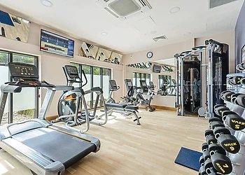 Experience the gym at neighbouring sister resort Woodside Bay Lodge Retreat