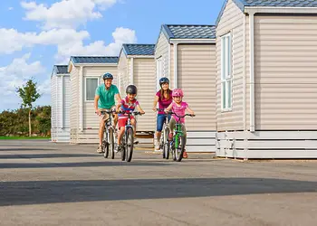 The park setting<br />