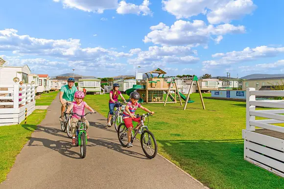 The park setting<br />