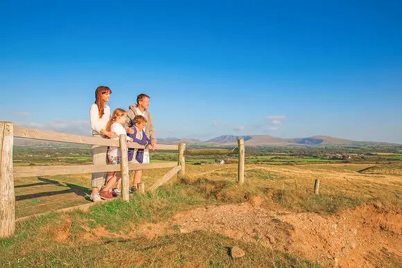 The park setting<br />