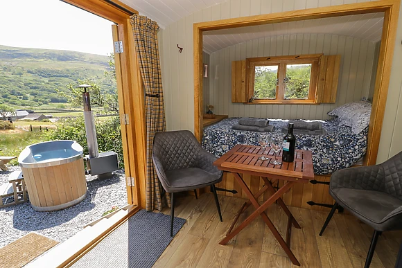 Shepherds Hut at Llethr