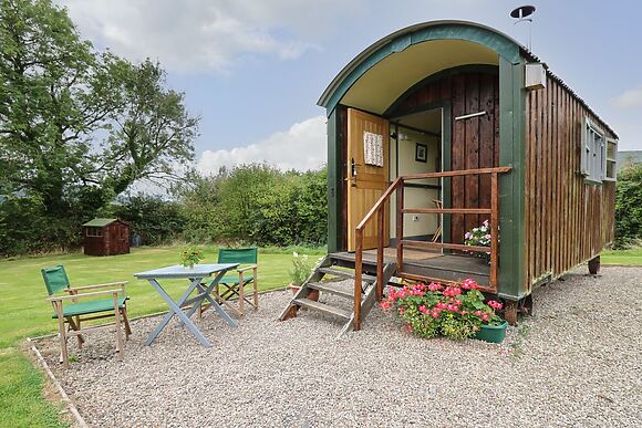 Brown Hare Shepherds Hut