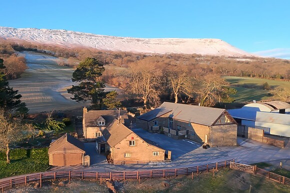 White Haywood Farmhouse