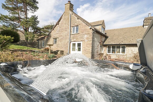 White Haywood Farmhouse