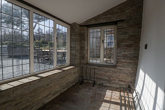 White Haywood Farmhouse