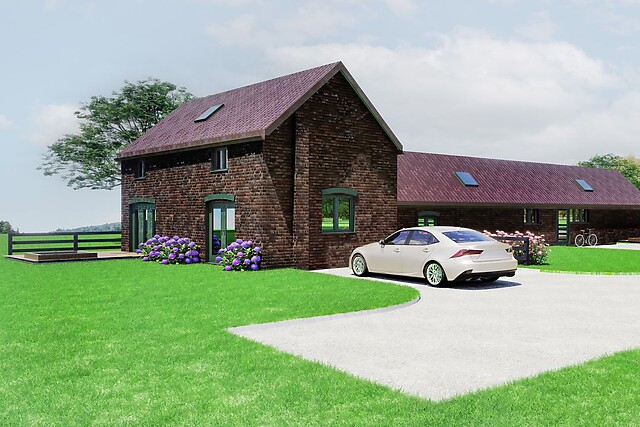 Tawny Barn welcomes two dogs and keeps its hot tub in a fully enclosed private garden