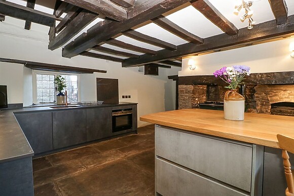 White Haywood Farmhouse & Barn