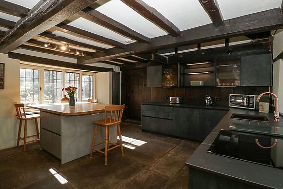 White Haywood Farmhouse & Barn